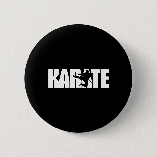 Karate Button (Front)