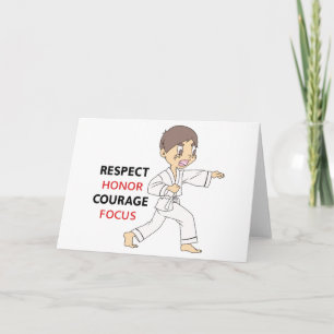 Karate Card