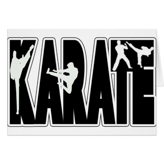 KARATE CARDS (Front Horizontal)