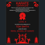 Karate Certificate Award<br><div class="desc">Karate Certificate Award. Pro Original Design. ©Copyright HGIFY Stores Only. All Rights Reserved. Add Your Own Text.</div>