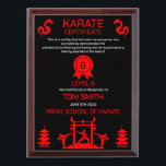 Karate Certificate Award<br><div class="desc">Karate Certificate Award. Pro Original Design. ©Copyright HGIFY Stores Only. All Rights Reserved. Add Your Own Text.</div>