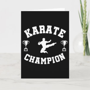 Karate Champion  Card