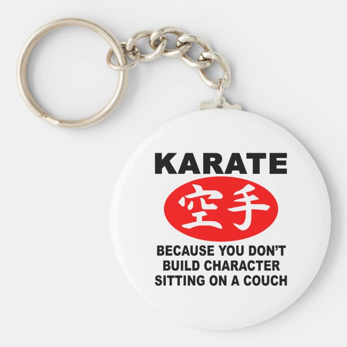 Karate Character Key Chain