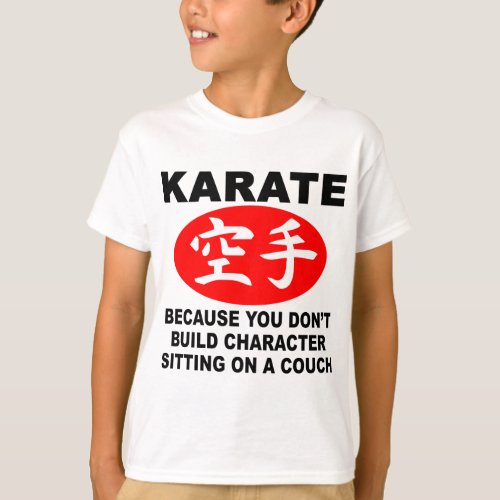 Karate Character T_Shirt