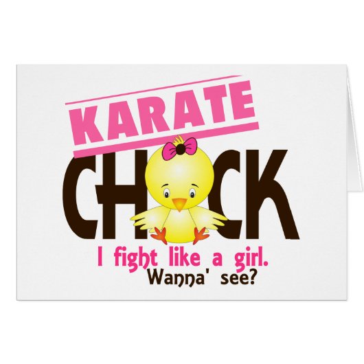 Karate Chick 1 Cards (Front Horizontal)