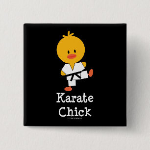 Karate Chick Button