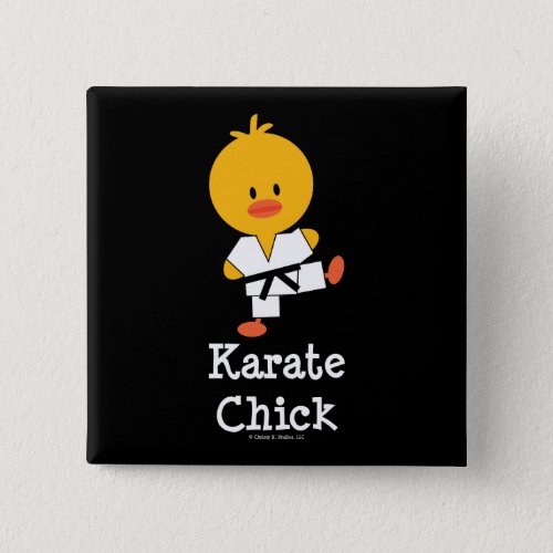 Karate Chick Button