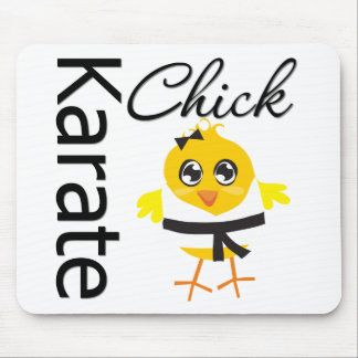 Karate Chick Mouse Pad