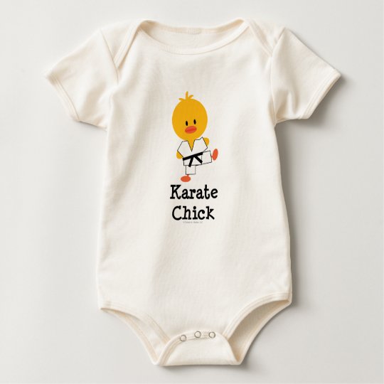 Karate Chick Organic Infant Bodysuit
