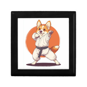 Karate Corgi � Martial Arts Dog Gift Box