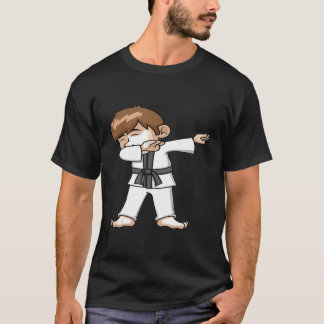 Karate - Dabbing Karate Boy Gift dabbing karate bo T-Shirt