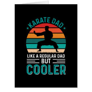 Karate Dad Card