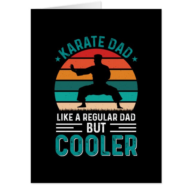 Karate Dad Card (Front)