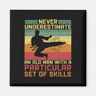 Karate Dad Martial Arts Retirement Karate Magnet