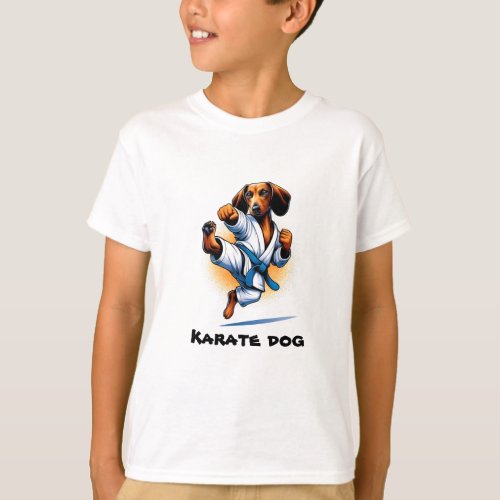 Karate dog T_Shirt