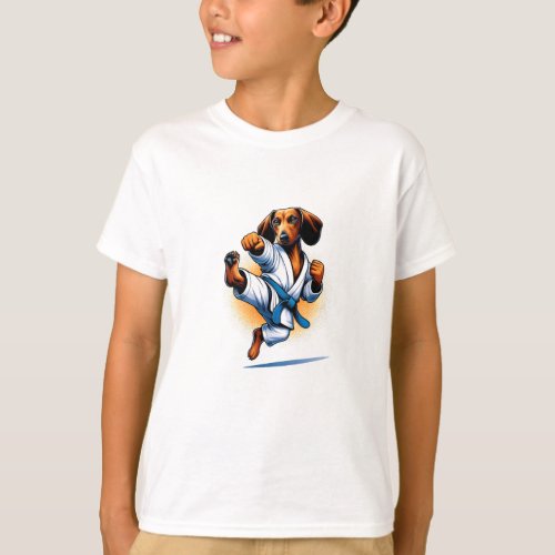 Karate dog T_Shirt