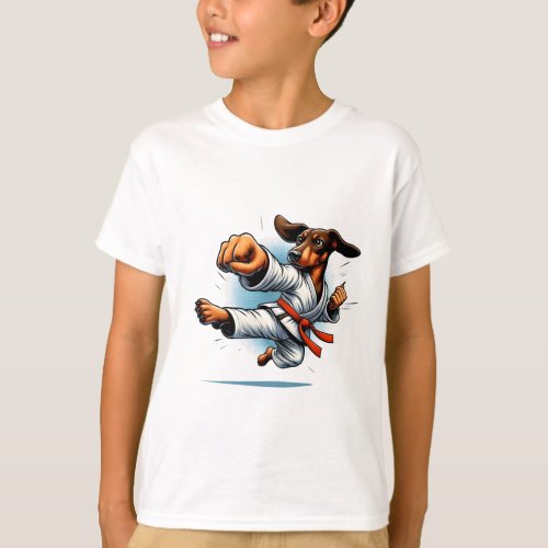 Karate dog T_Shirt