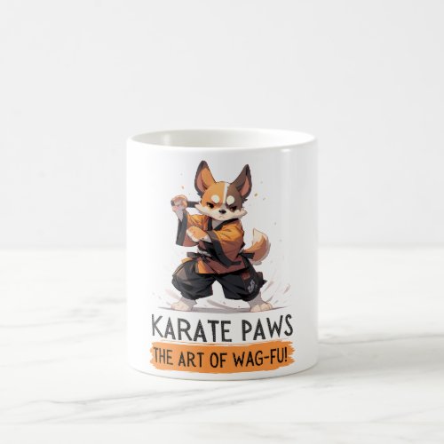 Karate Dog _ The Art of Wag_fu Coffee Mug
