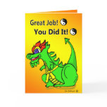 Karate Dragon Yellow Belt Promotion Greeting Card Karate Dragon Yellow Belt Promotion Greeting Card