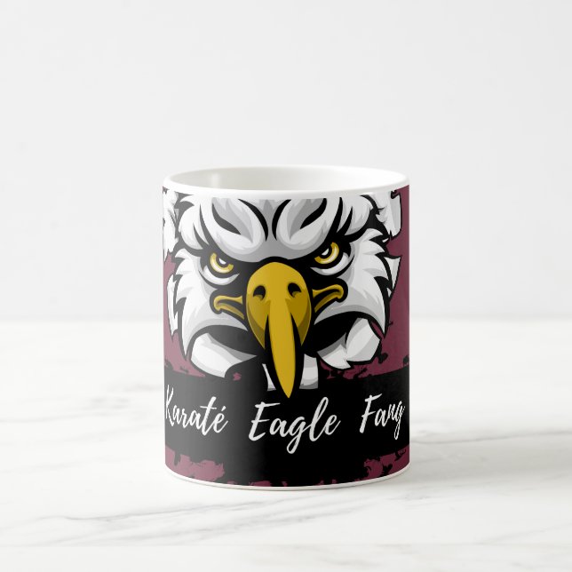 Karaté Eagle Fang Ceramic Ornament Throw P Coffee Mug (Center)