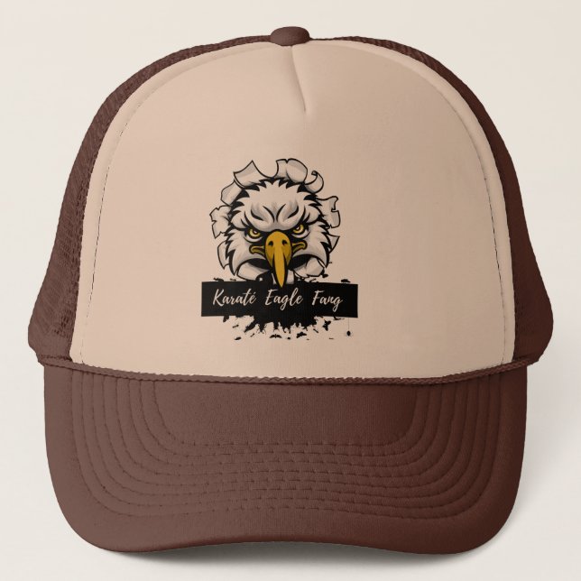 Karaté Eagle Fang Trucker Hat (Front)