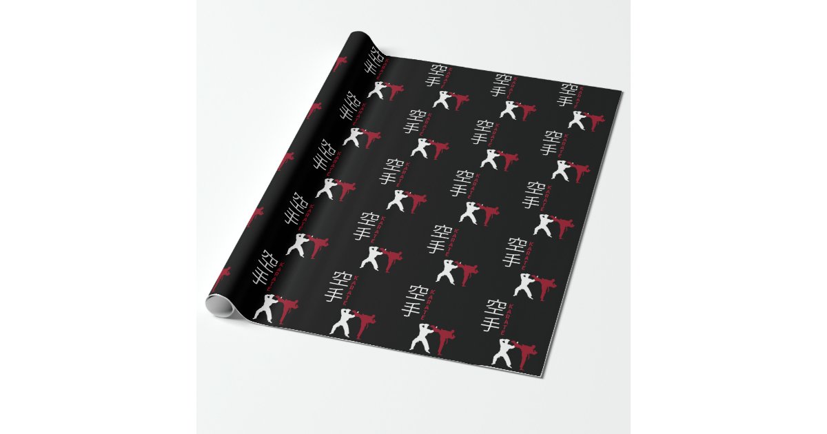Karate Wrapping Paper