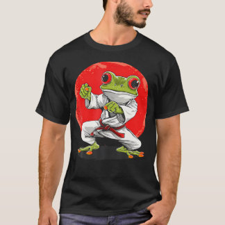 Karate Frog Martial Arts Judo Toad Kung Fu Frog T-Shirt