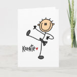 Karate Gift Card at Zazzle