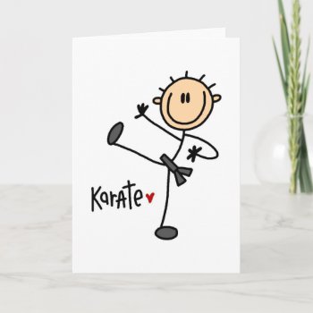 Karate Gift Card by CowPieCreek at Zazzle
