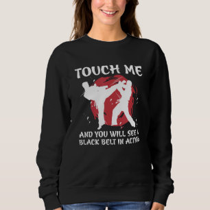 Karate Gift For Boys Men Women Dojo Training Fight Sweatshirt