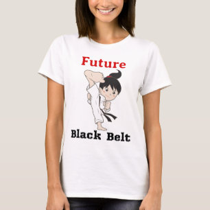Karate Girl Future Black Belt Martial Arts T-Shirt