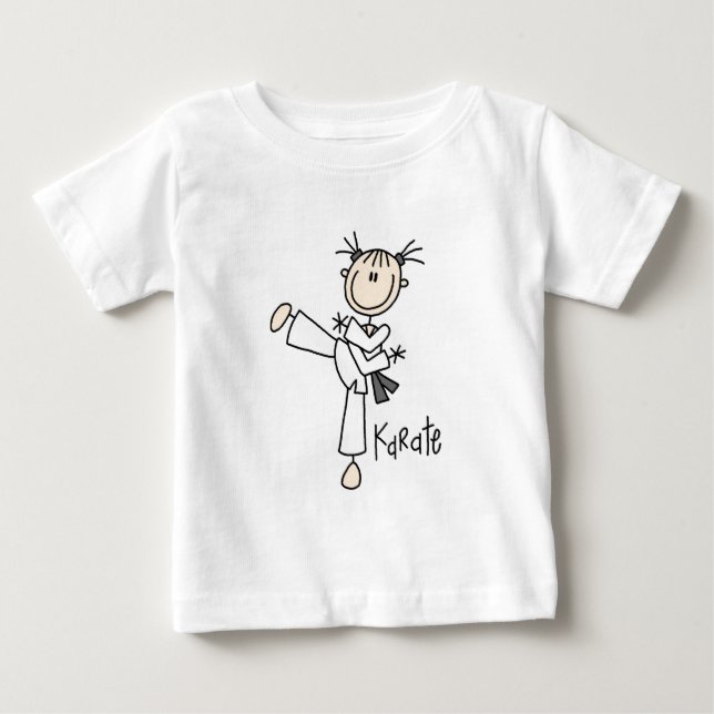 Karate Girl Tshirts and Gifts (Front)