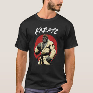 Karate Gorilla Karateka Boys and Girls Karate Gori T-Shirt