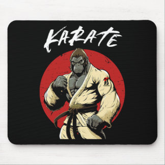 Karate Gorilla Karateka  Mouse Pad