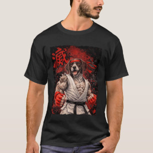 Karate GSP Dog Fighter German Shorthaired Pointer T-Shirt
