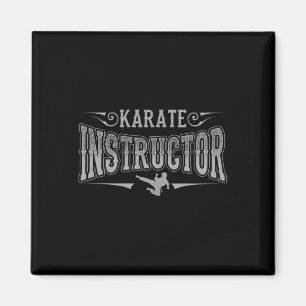 Karate Instructor Black Belt Japanese Martial Arts Magnet