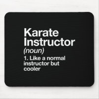 Karate Instructor Definition Funny Martial Arts Tr