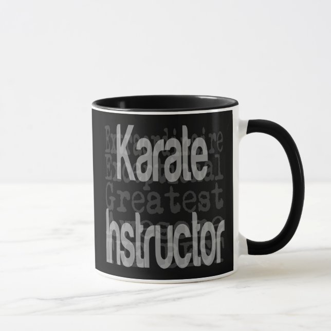 Karate Instructor Extraordinaire Mug (Right)