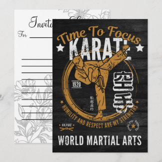 Karate Invitation Letter