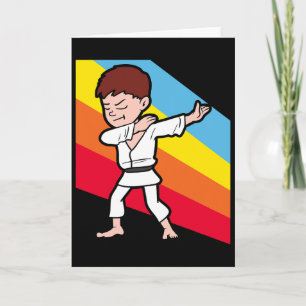 Karate Judo Jujutsu Taekwondo Kickboxing Dabbing D Card