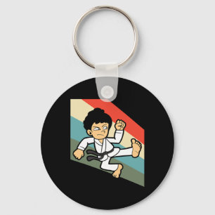 Karate Judo Jujutsu Taekwondo Kickboxing Kickboxer Keychain
