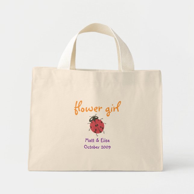 Karate Kat flower-girl tote (Front)