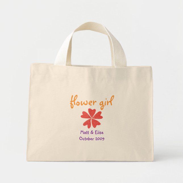 Karate Kat flower-girl tote (Front)