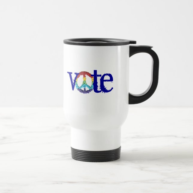 Karate Kat Graphics "vote" mug (Right)