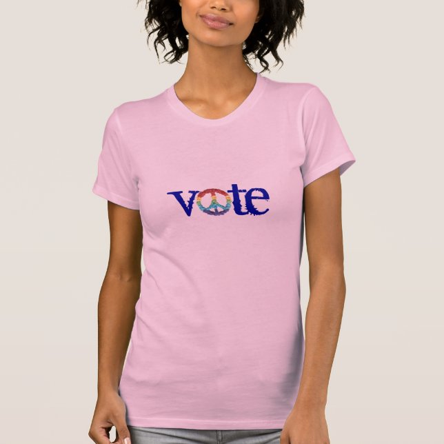 Karate Kat Graphics "vote" T-Shirt (Front)