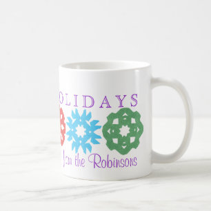 Karate Kat happy holidays--to personalize Coffee Mug