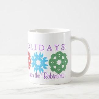 Karate Kat happy holidays--to personalize Coffee Mug