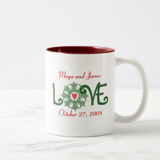 Karate Kat holiday love mug