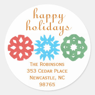 Karate Kat return-address label