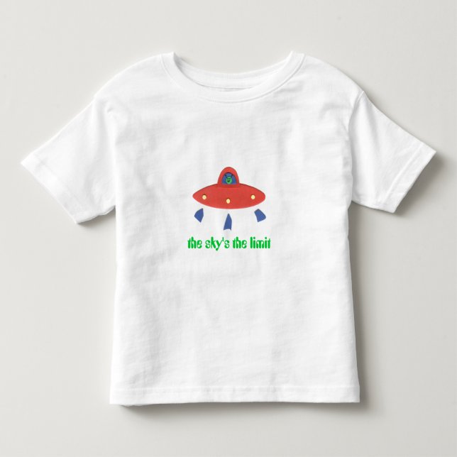 Karate Kat UFO Toddler T-shirt (Front)